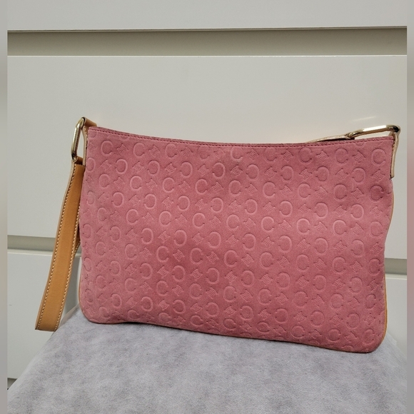 Celine Suede Shoulder Bag - Picture 2 of 13
